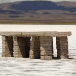 Mesa de panes de sal