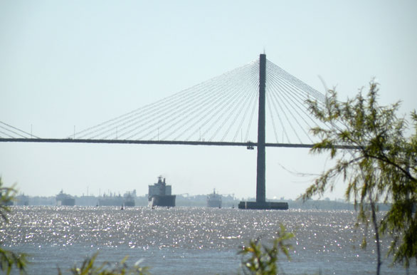 Majestuoso puente Rosario - Victoria