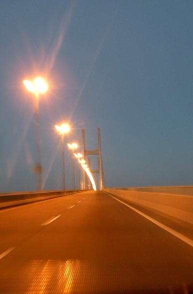 Noche en el puente