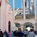 Caminando por el centro de la ciudad