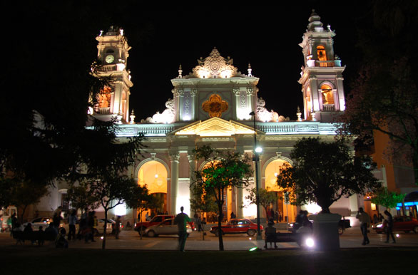 Night view of the Cathedral