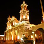 Imagen nocturna de la catedral