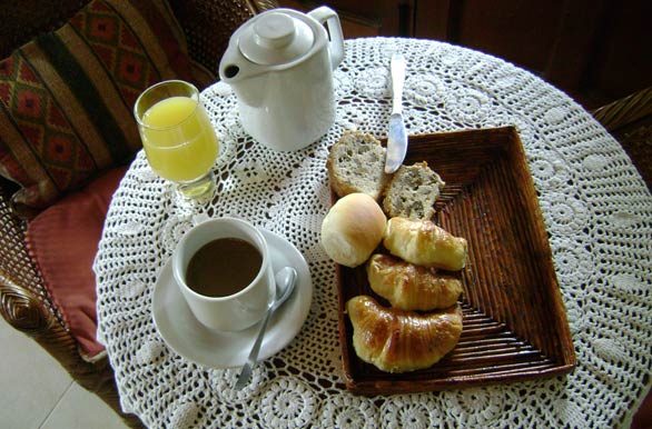 Desayuno exquisito
