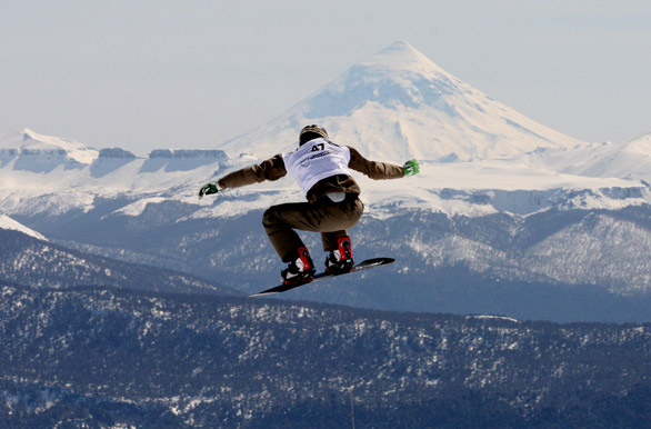 Snowboard Mundial y el Lanin