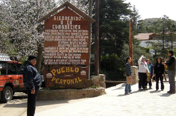 Paseo obligado, La Cumbrecita