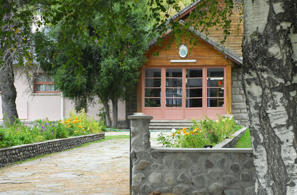 La escuela de Villa Futalaufquen
