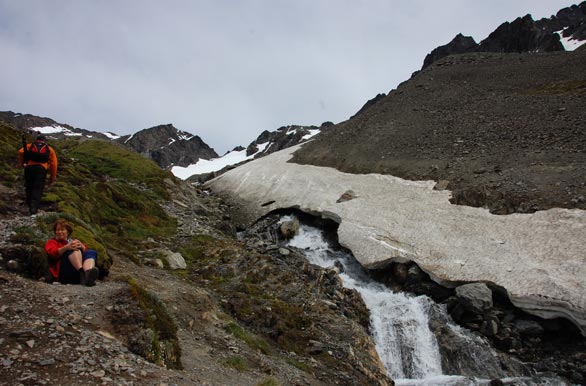 Trekking al glaciar