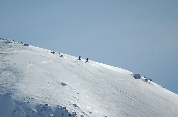 Esquí extremo en el filo